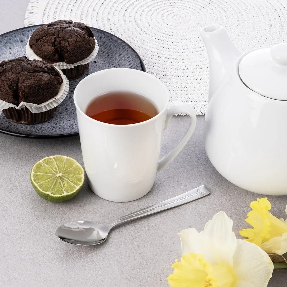 Прибори за хранене от неръждаема стомана в сребрист цвят 24 бр. Bright – Orion