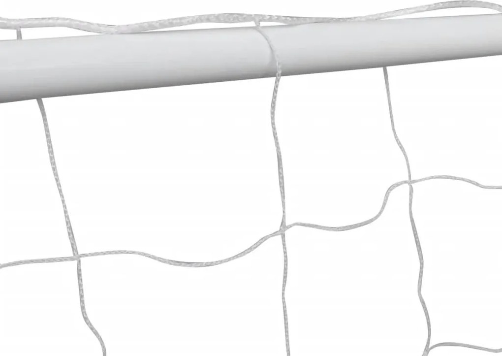 Футболна врата, стомана, 240х90х150 см, високо качество