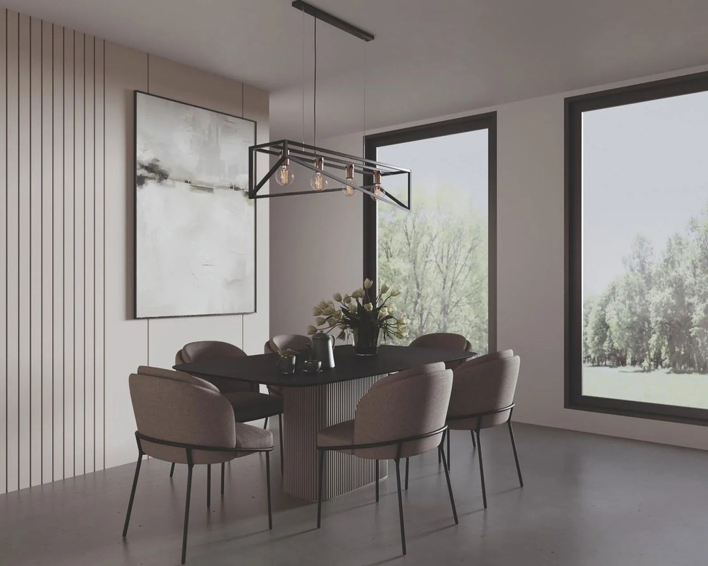 Релса на покрива Levi 4-лампи-Mauro-Xriso