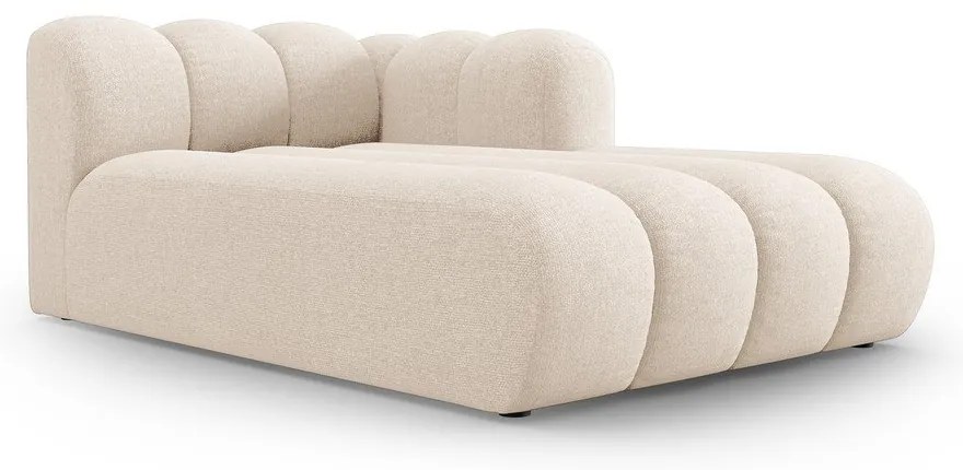 Кремава лежанка (десен ъгъл) Lupine – Micadoni Home