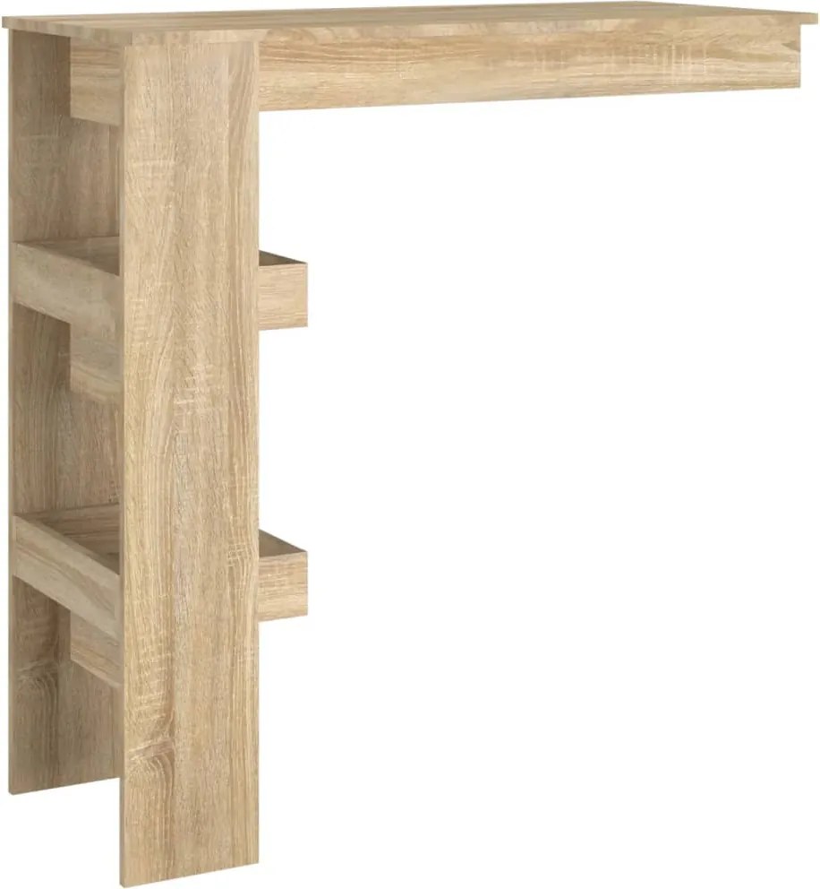 Стенна Дъб сонома 102x45x103,5 см, инженерно дърво