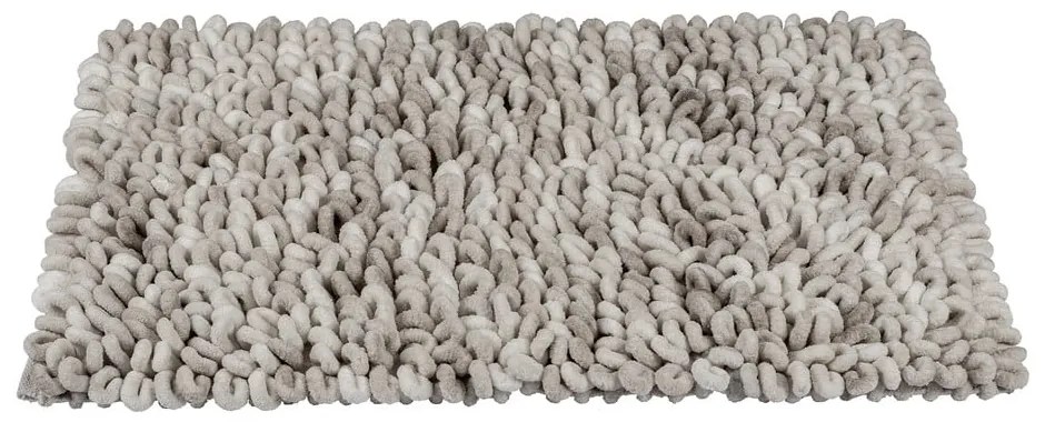 Сиво-бежов текстилен килим за баня 60x90 cm Lerici – Wenko