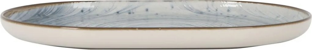 Плато овал LA MEDITERRANEA Swirl, Порцелан - 25x15 cm