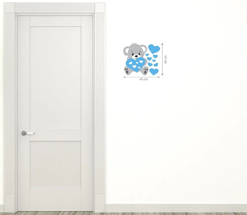 Стикер за стена Teddy Blue - Ambiance