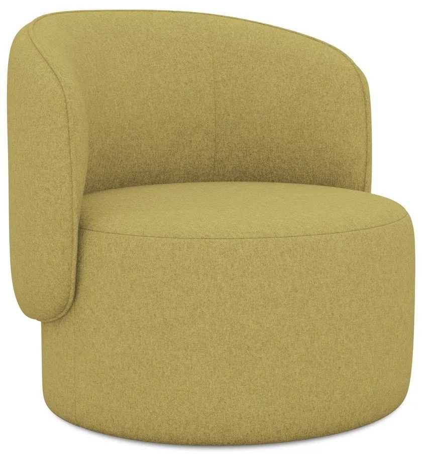 Кресло в цвят горчица Ipo – Makamii