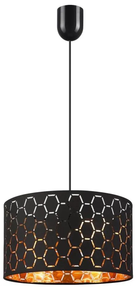 Пендант на кабел ULLE 1xE27/15W/230V черен