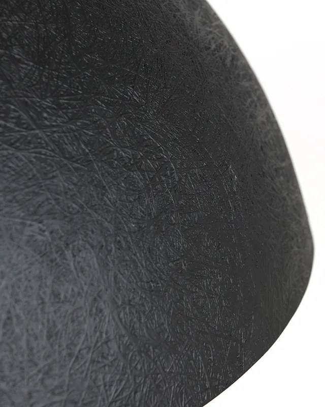 Индустриално висящо осветително тяло черно със злато 70 см - Magna