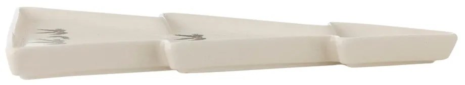 Кремава глинена чиния с коледен мотив за сервиране Berry – Bloomingville