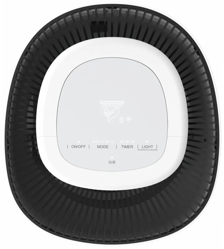 Пречиствател за въздух AENO AP1S AAP0001S, WiFi, До 50 м2, 4 нива, HEPA 13, UV лампа, Бял