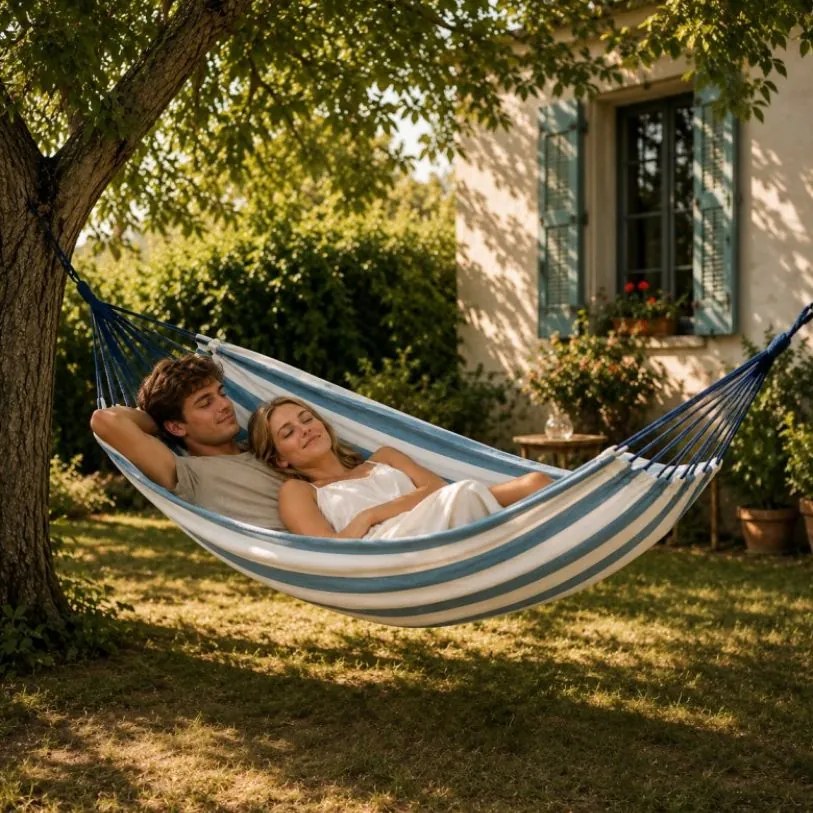 Хамак XXL за 2 души 250 x 150 см – товароносимост 150 кг
