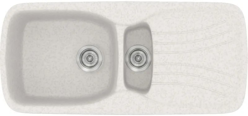 Мивка Sanitec 309-Metallic Ice