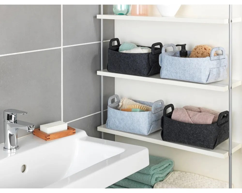 Кошници от плат в комплект от 2 Nina - Wenko