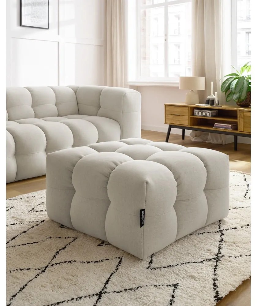 Бежова табуретка за крака Cloud - Bobochic Paris