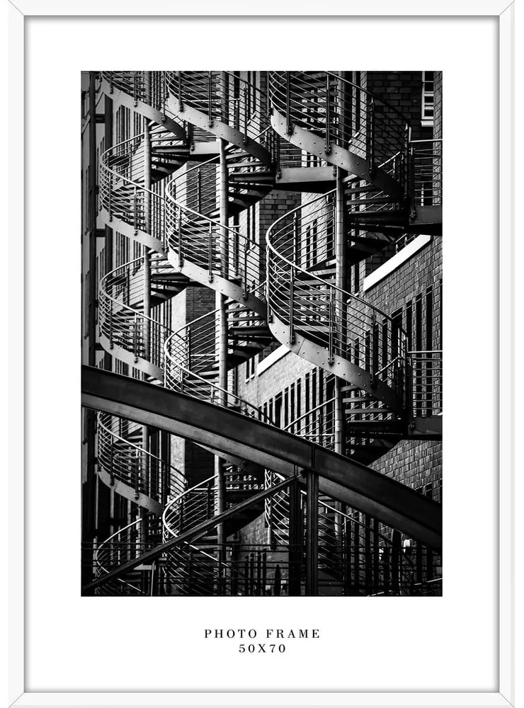 Бяла стенна рамка , 53 x 73 cm Floryda - Styler