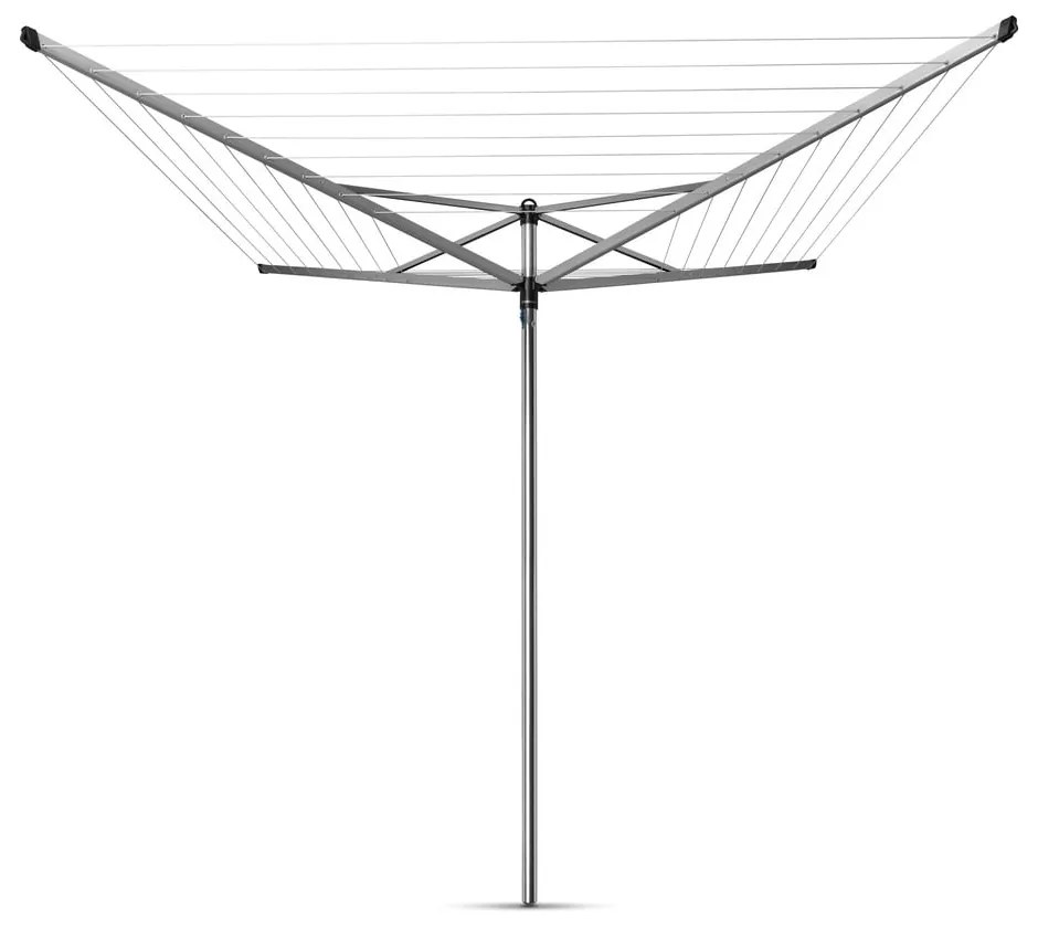 Градинска сушилня за дрехи в сребрист цвят 50 m Topspinner – Brabantia