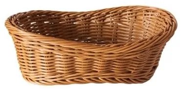 Панер водоустойчив PVC елипса кафяв 29x19xH10см GCC (674005B-OT)