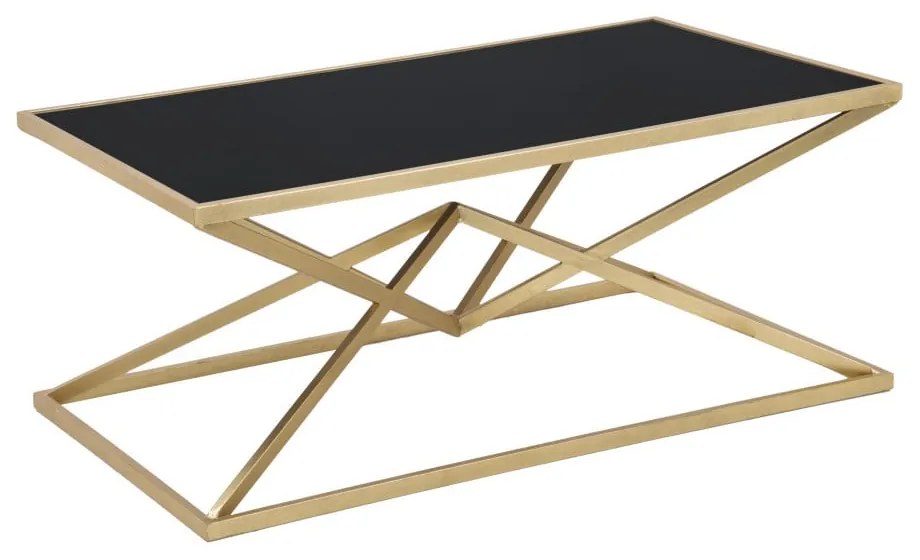 Конферентна маса с черен стъклен плот , 110 x 60 cm Piramid - Mauro Ferretti