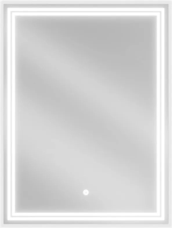 Mexen Taco осветено банско огледало 60 x 80 см, LED 6000K, против мъгла - 9805-060-080-611-00