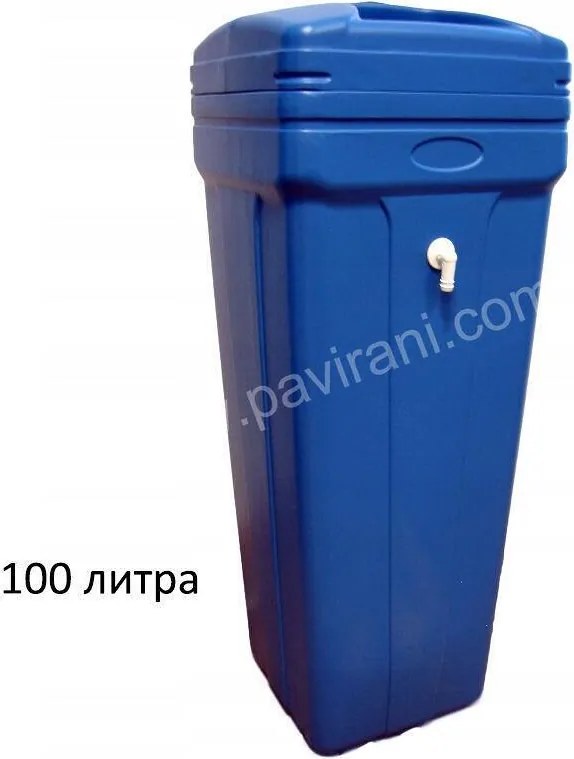 резервоар за сол 100 л за омекотител за вода