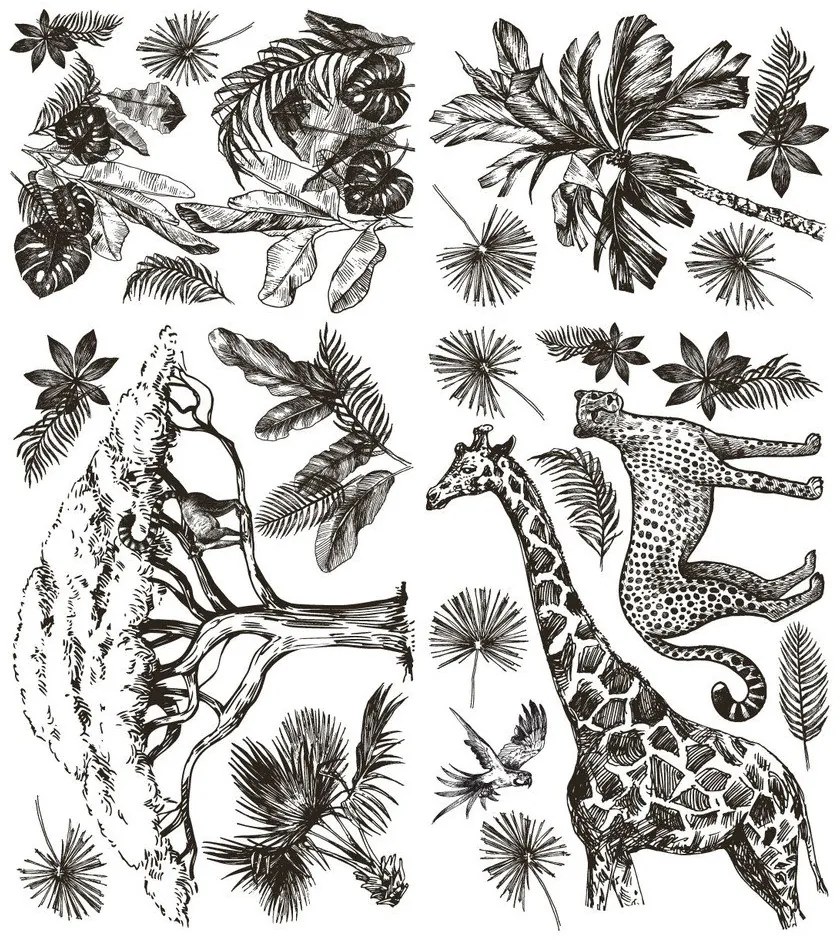 Декоративни стикери за стена Savanna - Ambiance