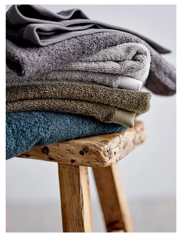 Светлосива памучна кърпа от тери 30x30 cm Comfort – Södahl