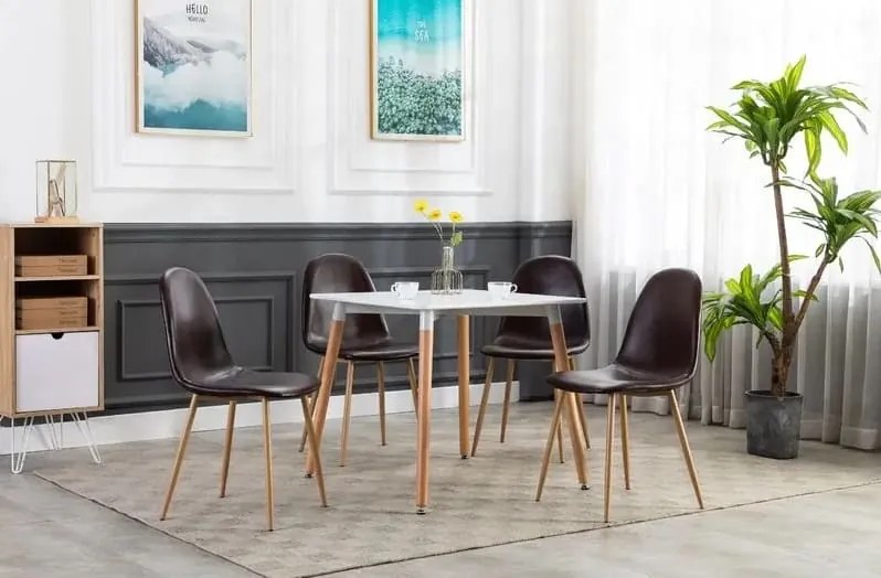 Маса Fiorino Квадрат-Бял