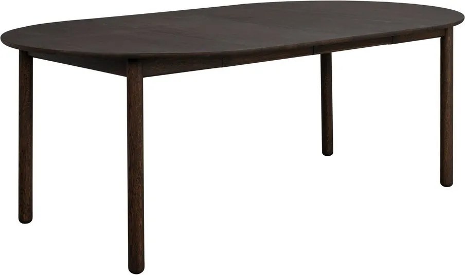 Кръгла сгъваема трапезна маса от масивен дъб ø 120 cm Derrymore – Rowico