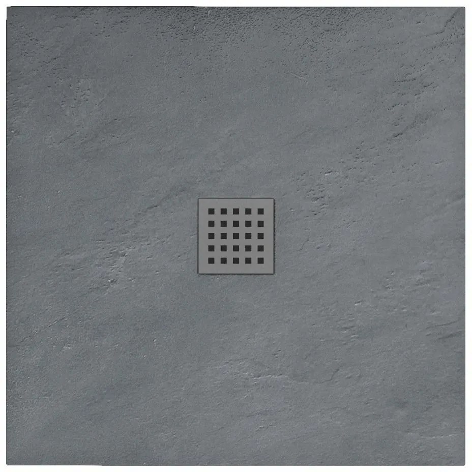 Корито за душ кабина Rea Rock Grey 90x90