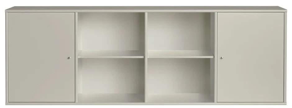 Бежов нисък висящ скрин 176x61 cm Mistral – Hammel Furniture