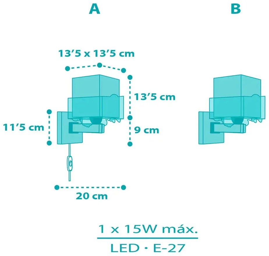 Аплик за стена Ango Happy Jungle