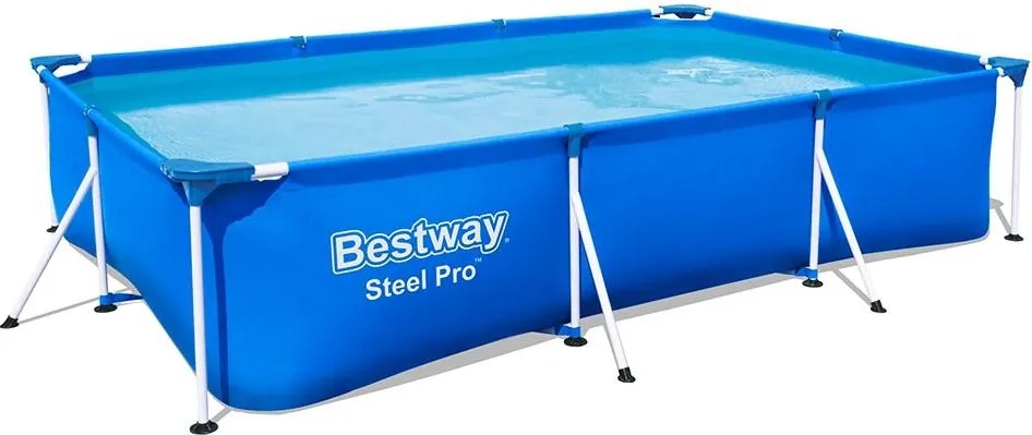 Bestway - Правоъгълен сглобяем басейн - 300 х 201 х 66см