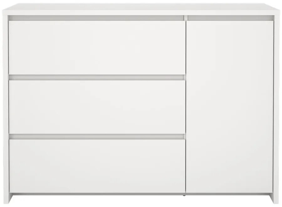 Бял скрин 119x84x48 cm Next – Tvilum