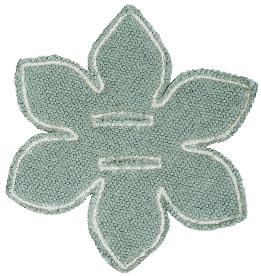 Кремаво памучно детско килимче за игра 120x160 cm Wildflowers – Lorena Canals