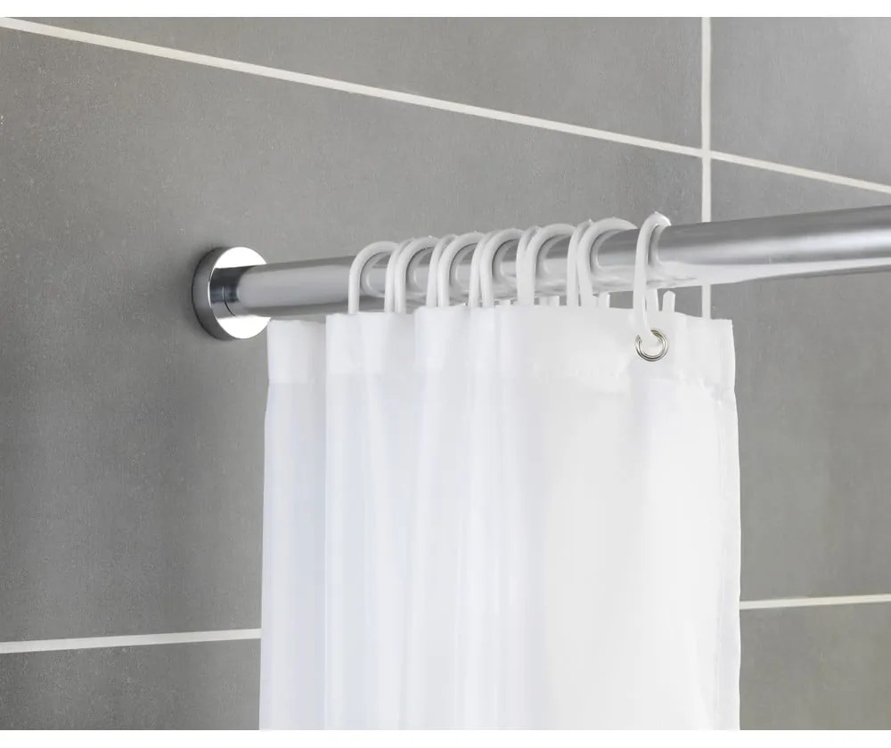 Телескопичен прът за баня в сребристо, дължина 70-115 см Luz - Wenko