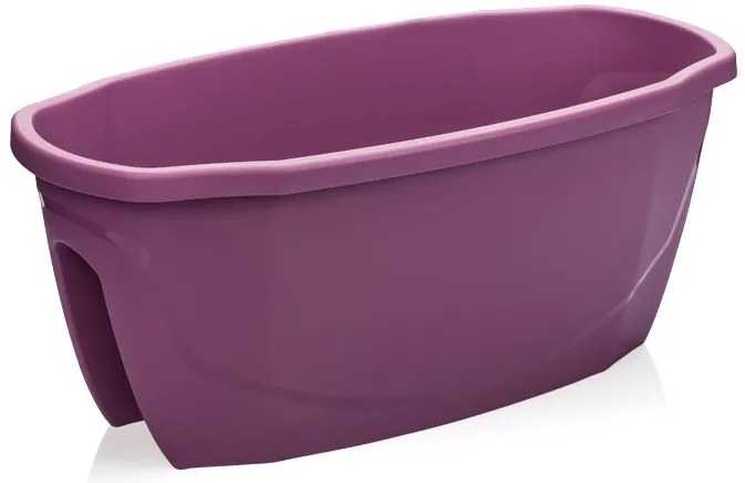 Сандъче за балкон - 58 х 29 х 24см - Лилаво