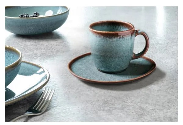 Чаша от керамика в тюркоазено кафяво Villeroy & Boch , 190 ml Like Lave - like | Villeroy & Boch