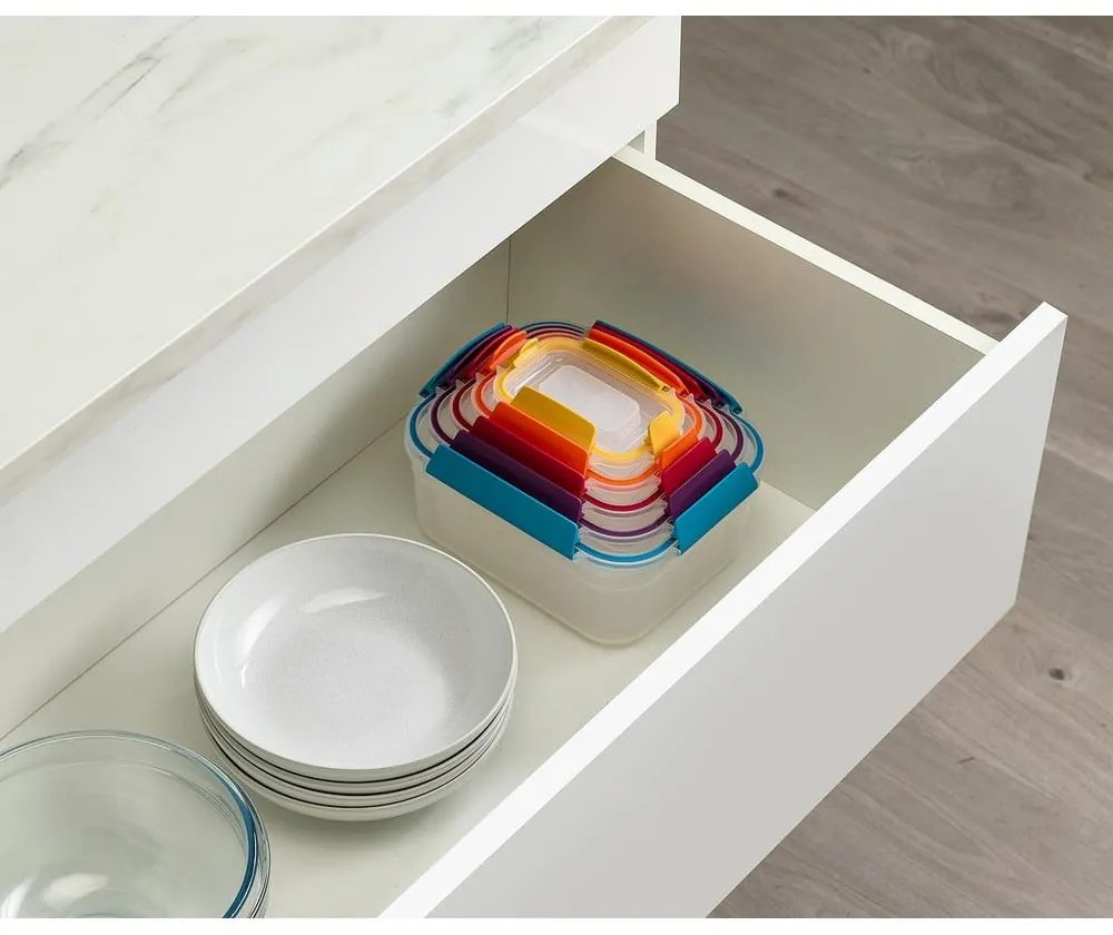 Компактен комплект от 5 контейнера за заключване Nest - Joseph Joseph