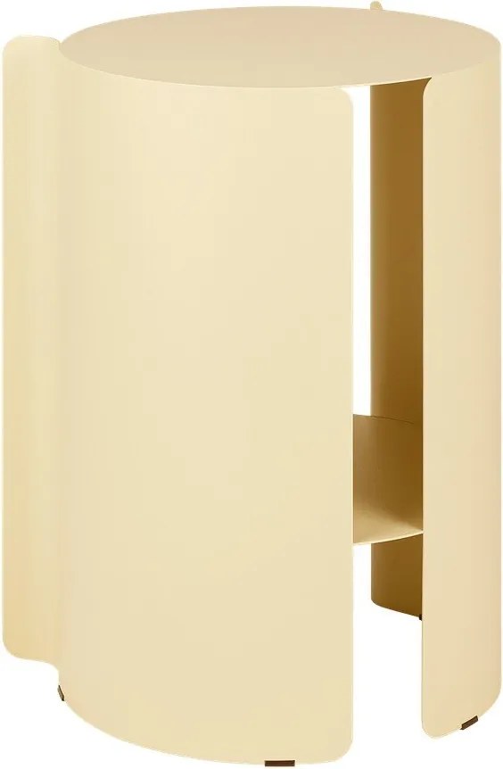 Стоманена кръгла странична масичка ø 32 cm Wa – noo.ma