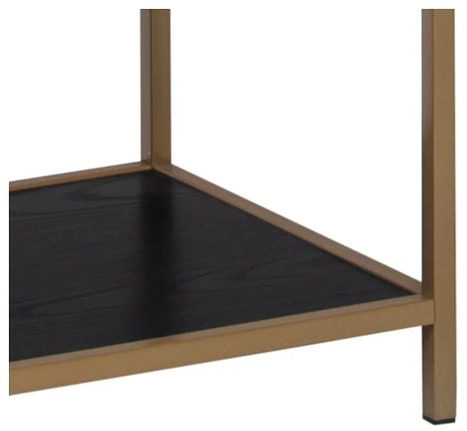 Черен рафт 77x185 cm Seaford - Actona