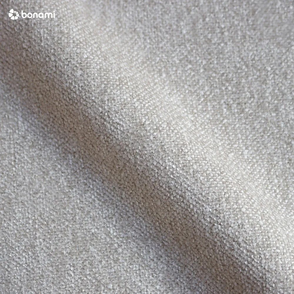 Бежово тапицирано двойно легло с включена подматрачна рамка 180x200 cm Noira Slim – Bonami Selection