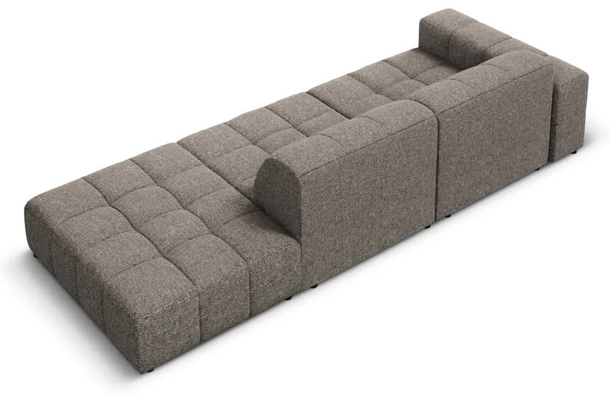 Тъмносив шезлонг (ляв ъгъл) Chicago – Cosmopolitan Design