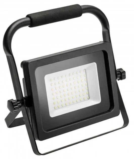 GTV LD-INEXT30WP-64 LED прожектор преносим 30W, 6400K, 2400lm, 120°, IP65, черен