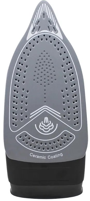 Парна ютия ZEPHYR ZP 1050 DC, 2800W, 300 мл, 40 гр/мин, Керамична плоча, Самопочистване, Вертикално гладене, Тюркоазен/бял