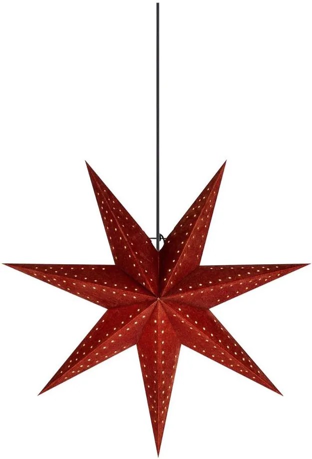 Markslöjd 705807 - Коледна декорация EMBLA 1xE14/6W/230V Ø 45 см червена