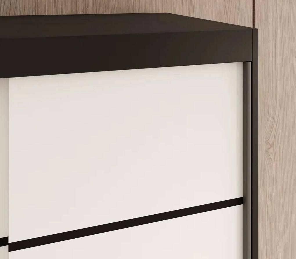 Гардероб Flux 100 плъзгащ се-Мауро-Leuko