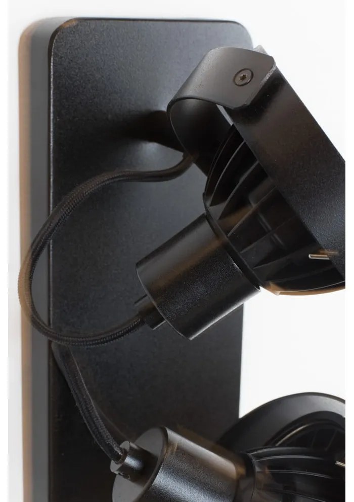 Черен прожектор 12x28 cm Dice – Zuiver