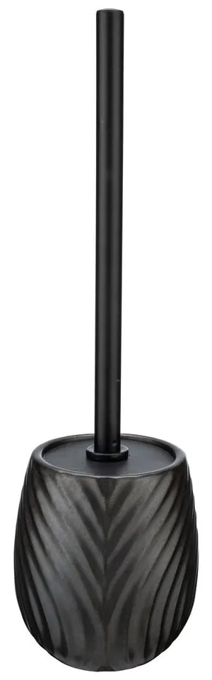 Антрацитна керамична четка за тоалетна Idro – Wenko