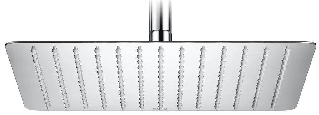 Стационарна душ глава A5B2B50C00, Roca, за монтаж на стена или таван, супер тънка, хром, 20х20см