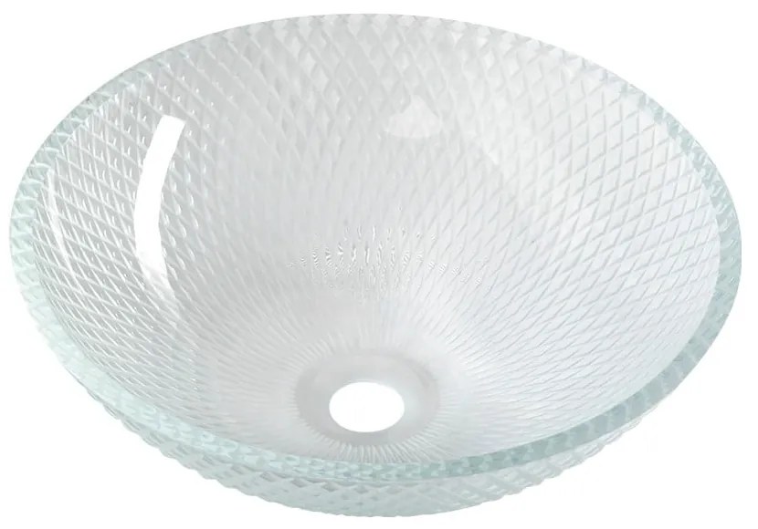 Стъклена кръгла мивка ø 42 cm Puketa – Sapho