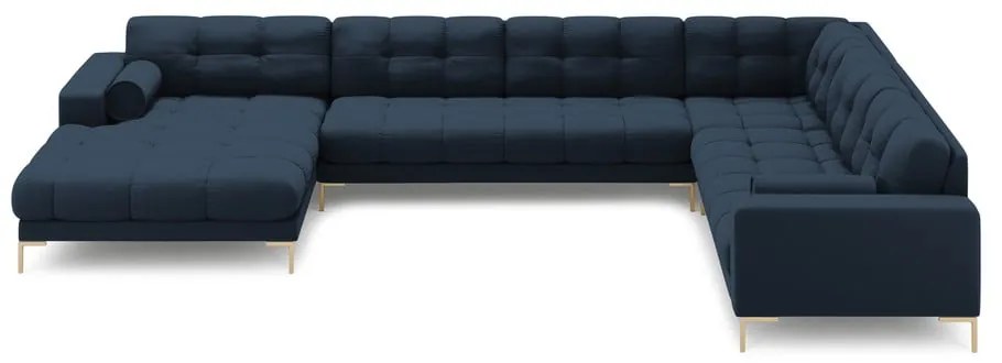 Син ъглов диван (десен ъгъл) Bali – Cosmopolitan Design